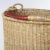 Natural Bolga Hamper Basket With Leather Handles - Large For Sale - Image 4 of 7