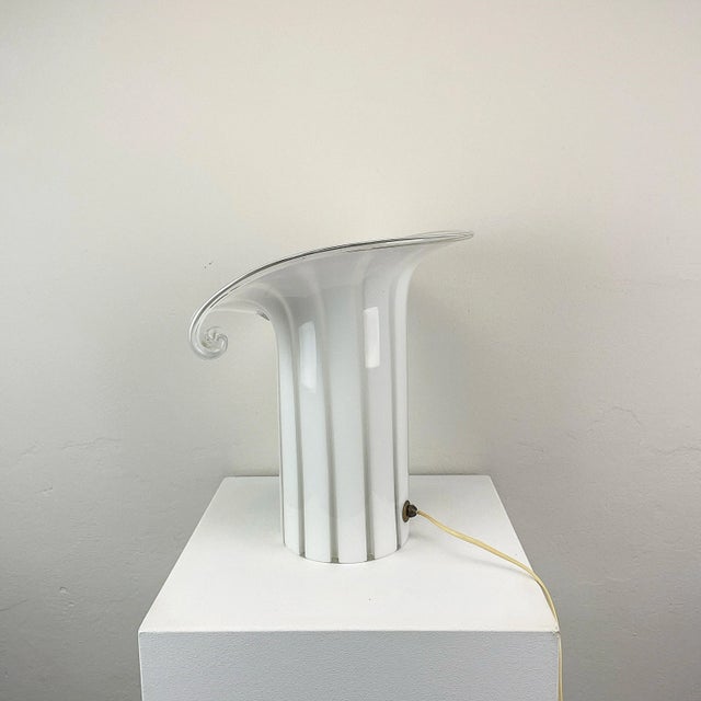 Glass Large Murano Glass Lamp, 1980s For Sale - Image 7 of 15