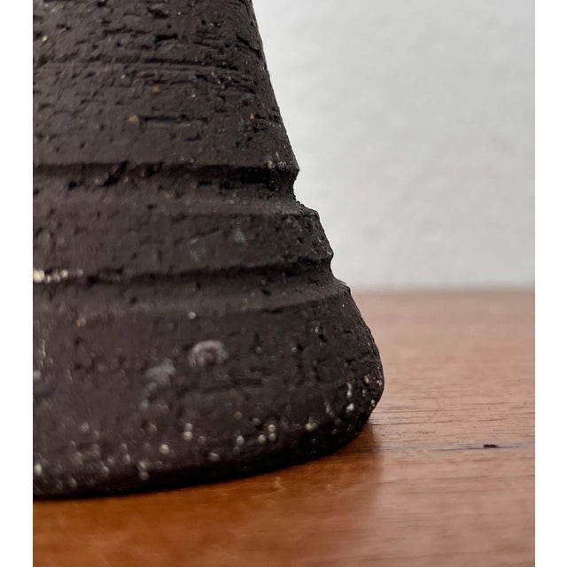 Mid-Century Modern Danish Studio Pottery Candleholder from Lehmann Pottery, 1960s For Sale - Image 9 of 17
