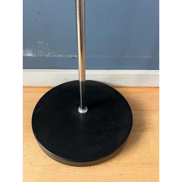 Vintage Adjustable Black Floor Lamp in style of Hoogervorst For Sale - Image 10 of 11
