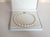 South Sea White Pearl Necklace With 14k Gold Clasp For Sale - Image 11 of 11