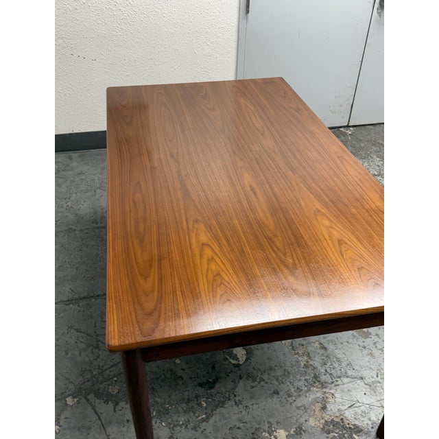 Thomas Jenkins & Sverre Uhnger for Design Within Reach Edel Walnut Table For Sale In San Francisco - Image 6 of 12