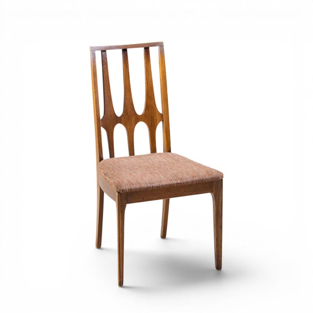 Broyhill Brasilia Broyhill Brasilia Mid Century Dining Chair Sides - Set of 4 For Sale - Image 4 of 10