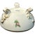 Vintage Herend Porcelain Hand Painted Floral Round Trinket Box With Lid For Sale - Image 9 of 10