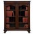 Early 20th Century Antique English Oak Glazed Display Cabinet For Sale - Image 12 of 12