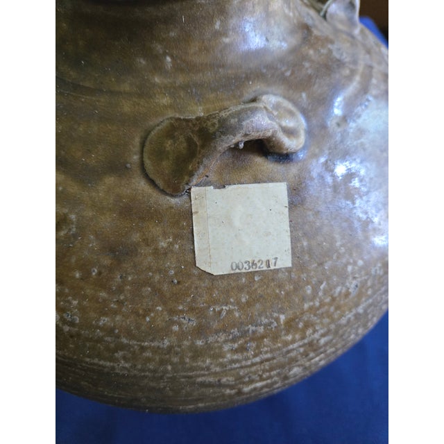 Antique Large Ceramic Chinese Ming Vase For Sale - Image 9 of 9