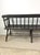 Antique Black Painted Deacons Bench For Sale - Image 17 of 18