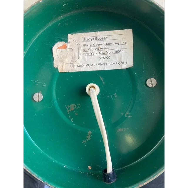 Vintage Loie Table Lamp from Gladys Goose & Co., 1980s For Sale - Image 4 of 8