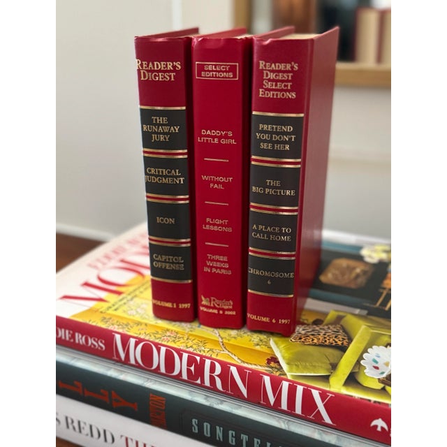 Red 1970s Colorful Set of Reader’s Digest Books- Set of 15 For Sale - Image 8 of 9