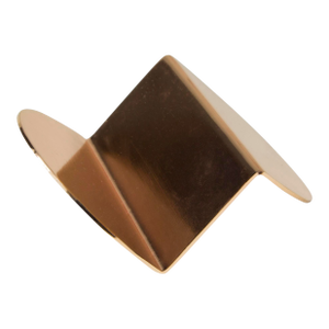 Wave Business Card Holder, Minimalism, Copper, From Souda
