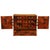 Wood Antique Japanese Meiji Kodansu Tansu Marquetry Table Cabinet Jewelry Chest 1880 For Sale - Image 7 of 15