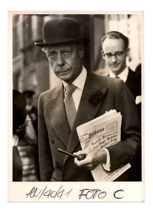 Unknown, The Duke of Windsor in London, Vintage B/W Photo, 1940s