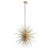 Metal Modern Art Ceiling Chandelier For Sale - Image 7 of 7