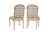 1980s Rope Frame Dining Chairs Custom Made for Holland Salley, S/2 For Sale - Image 5 of 12