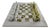 Marble Chess Set in White and Green Onyx, 1990s, Set of 33 For Sale
