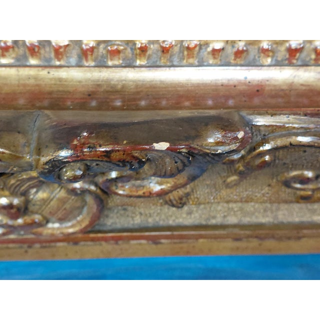 Framed Signed "Maternitate" Oil on Canvas After Mihail Simonidi For Sale - Image 14 of 17