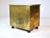 Serried Spain Brass Clad Chest, Nightstand, 1970's For Sale - Image 14 of 14