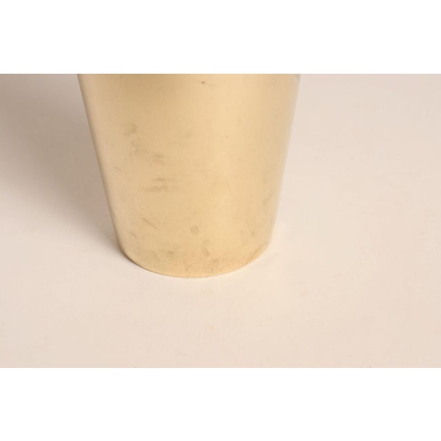 Vintage Swedish Art Deco Dirigold Goldware Cocktail Shaker With Monogrammed "Ik" For Sale - Image 17 of 18