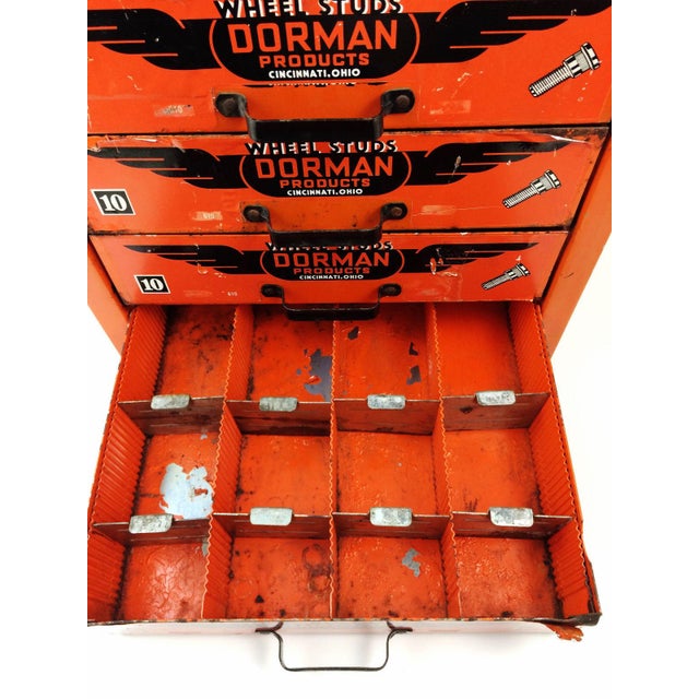 Industrial Dorman Products Bin Drawer Cabinet For Sale - Image 4 of 10