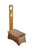American Antique Primitive Shaker Style Spinning Chair Rush Stool Bench Seat Folk Art 32" For Sale - Image 3 of 17