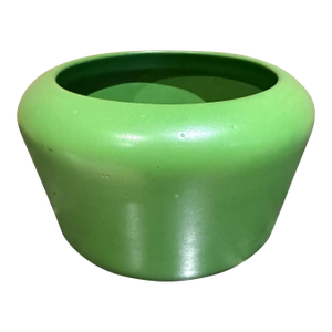Modern Ceramic Planter or Pot in a Vibrant Green