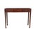 37" Longe 3-Drawer Reddish Brown Console Table For Sale