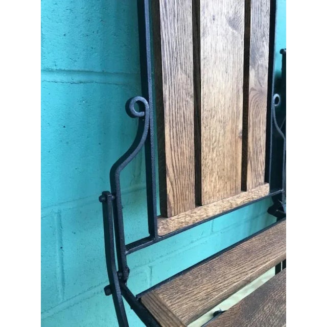 Wood Late 19th Century Eastlake Folding Chairs- a Pair For Sale - Image 7 of 9