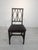Vintage Chippendale Style Rattan Chair, 1950s For Sale - Image 6 of 16