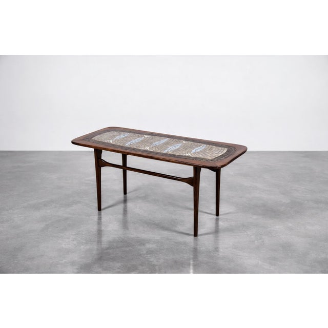 Vintage Scandinavian Beech Coffee Table by Edvard Johansson for Ejm, 1960s For Sale - Image 12 of 12