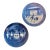Pair of Vintage Royal Copenhagen Annual Christmas Plates, 1969 & 1972 Danish Blue & White Porcelain Wall Plates For Sale