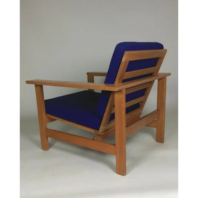 Danish Fully Restored Oak Easy Chair by Soren Holst for Fredericia Furniture, 1980s For Sale - Image 4 of 11