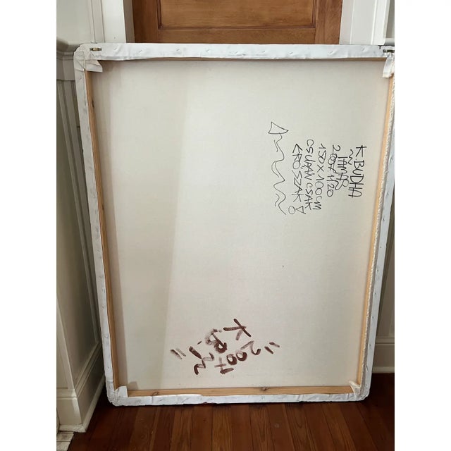 Contemporary Graffiti Pop Art Canvas by Buda Kovács Tamás For Sale - Image 9 of 10