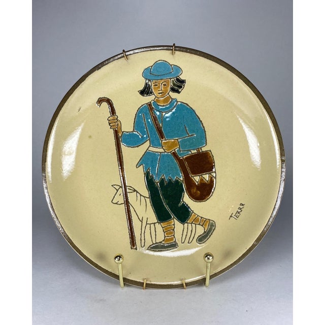 Wall Plates Terra Series from Bruch Barcelona, Spain, 1960s Set of 6 For Sale - Image 9 of 12