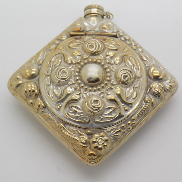 Vintage Italian Handmade Genuine Silver Pill Snuff Trinket Box, 1950s For Sale - Image 13 of 13