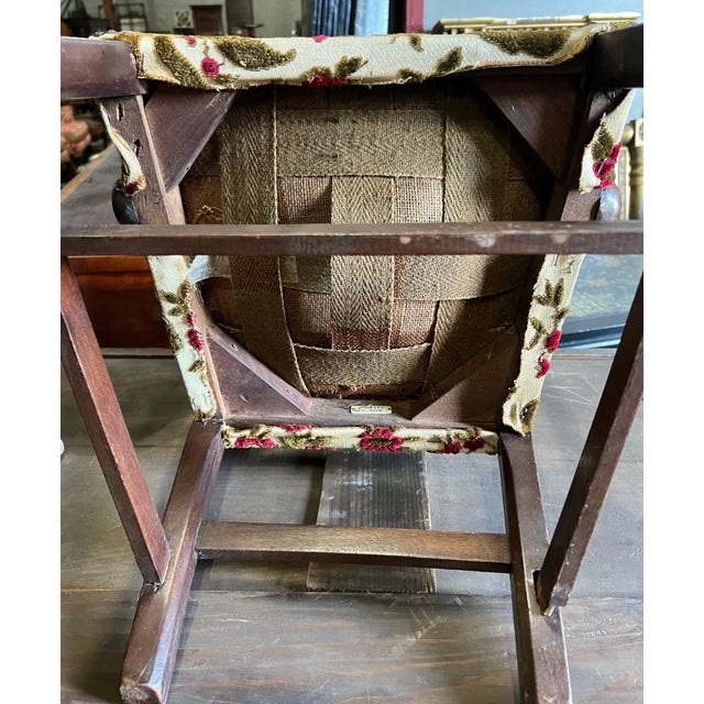 Wood Pair of Late 19th-Early 20th Century Georgian Mahogany Childrens Armchairs For Sale - Image 7 of 7