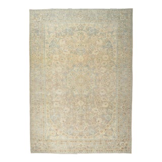 Vintage Persian Kashan Rug - 09'00 X 12'09 For Sale