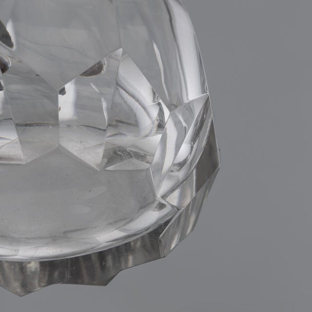 Antique German Silver and Cut Glass Decanter, 1900s For Sale - Image 11 of 14