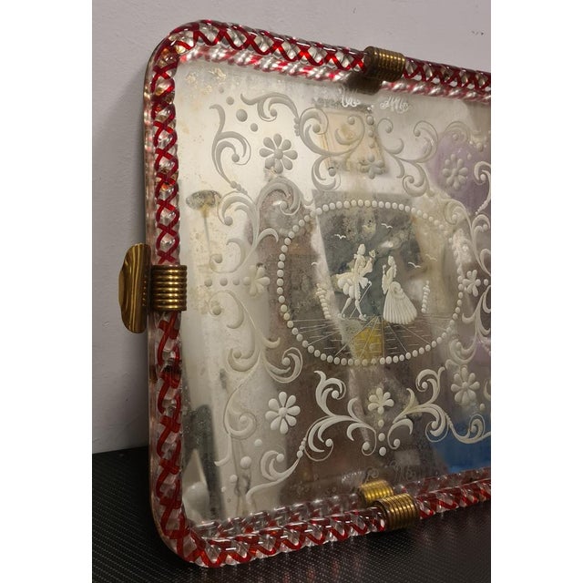 Vintage Tray by Ercole Barovier, 1940s For Sale - Image 6 of 13
