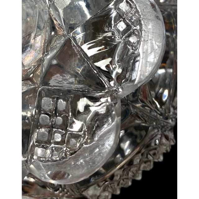 Fiamonds and Leaves Perfume Bottle from Baccarat, Early 19th Century For Sale - Image 10 of 16