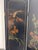 Black Chinese Black Lacquer Four-Panel Folding Screen + Soapstone Inlay, Vintage For Sale - Image 8 of 12