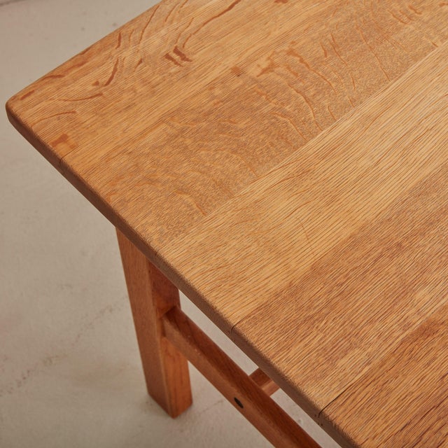 Square Wood Coffee Table Attributed to Kurt Østervig, Denmark 1960s For Sale - Image 11 of 11