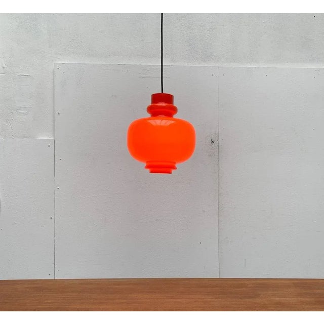 Black Mid-Century Swedish Space Age Oplight 75 Pendants by Hans-Agne Jakobsson for Staff, 1970s, Set of 2 For Sale - Image 8 of 18