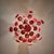 Bring a breathtaking botanical touch to your home with this stunning, large-scale vintage chandelier adorned with dark...