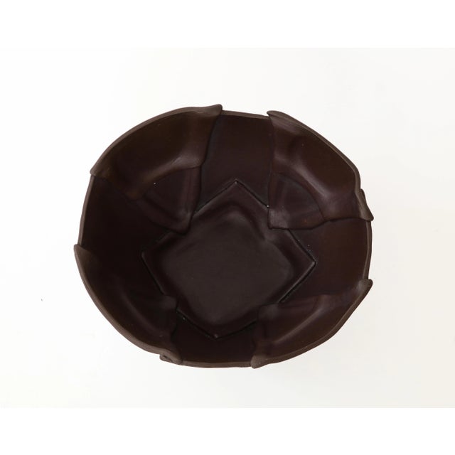 Ceramic 1970'sMid-Century Modern Studio Made Pottery Bowl For Sale - Image 7 of 8