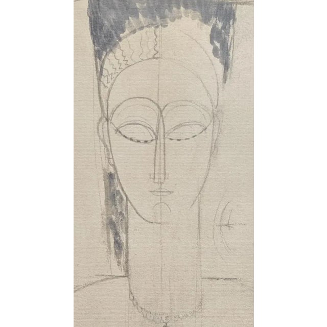 A. Modigliani, Cariatide/Caryatid, Lithograph For Sale - Image 4 of 7