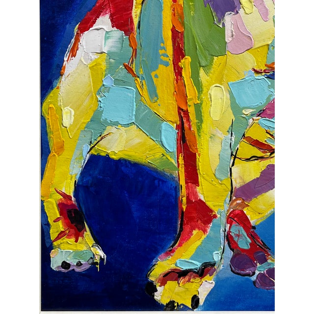 W Biaggi French Bulldog Painting. Large and Colorful. For Sale In Tampa - Image 6 of 10