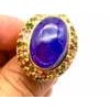 Bochic "Orient" Vintage Sapphire & Multi Gem Ring Set In 18K Yellow Gold & Silver For Sale - Image 16 of 18