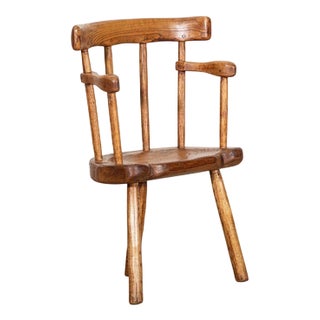 Welsh Ash and Elm Vernacular Hedge Chair, 1800 For Sale