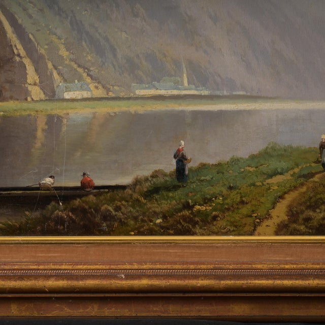 Louis Marie Paron "Fjord" Frame Dimensions: Height: 57 cm Width: 74 cm