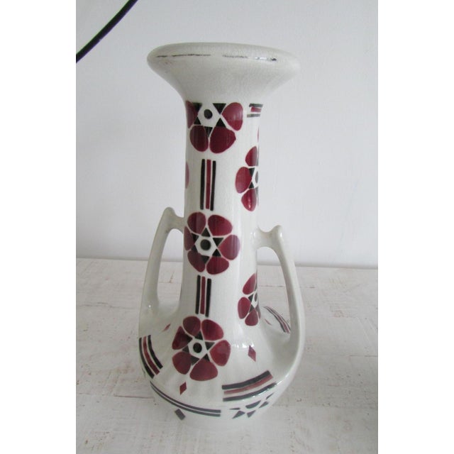 Art Nouveau Vases from Saint Clément, 1890s, Set of 2, in Very Good conditions. Designed 1890 to 1919 This piece has an...